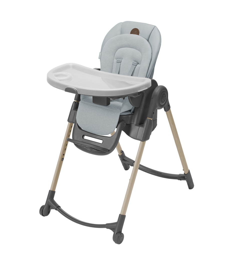 Chaise haute bébé convertible 2 en 1 pour 6 mois-3ans charge 15 kg