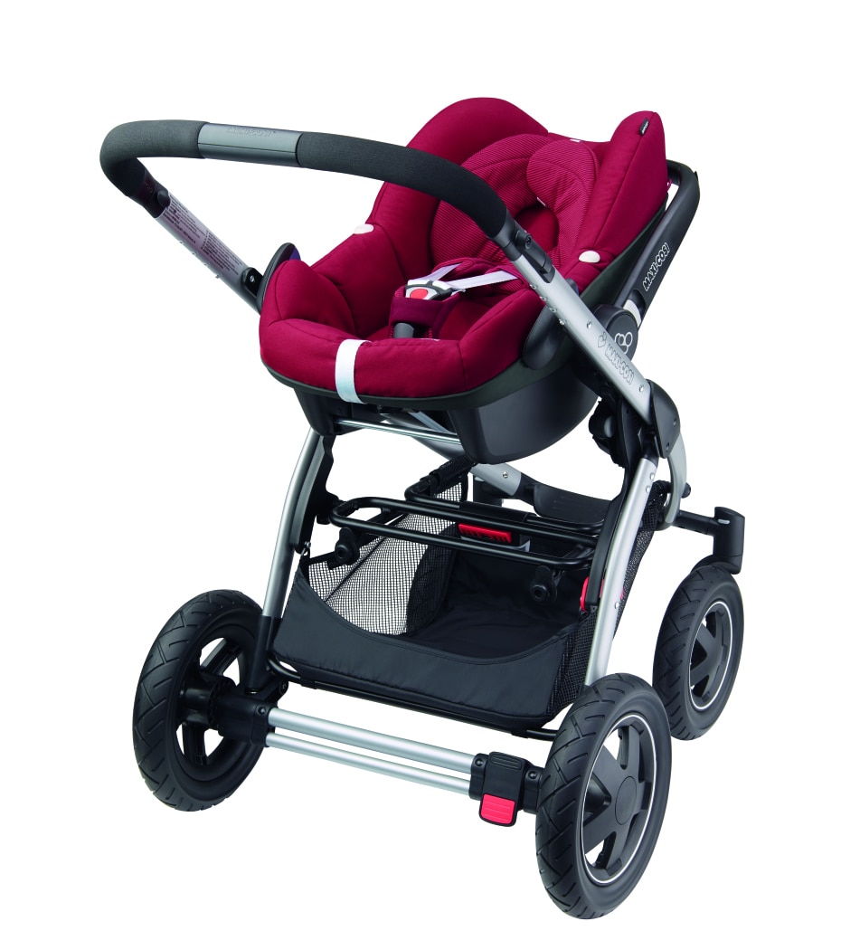 slagader Arctic Guggenheim Museum Maxi-Cosi Pebble infant carrier and group 0+ isofix car seat family