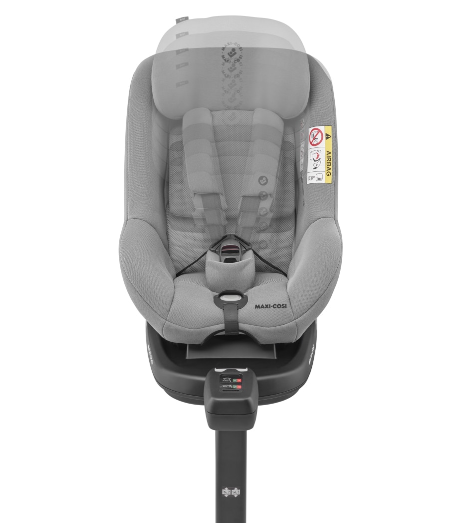 Up to 25 kg Authentic Grey Rearward and Forward Facing 0-7 Years G-Cell Technology Maxi-Cosi Beryl ISOFIX Car Seat