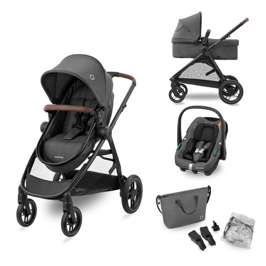 Maxi-Cosi Zelia S Trio - Complete 3-in-1 travel system from birth up to  approx. 4 years