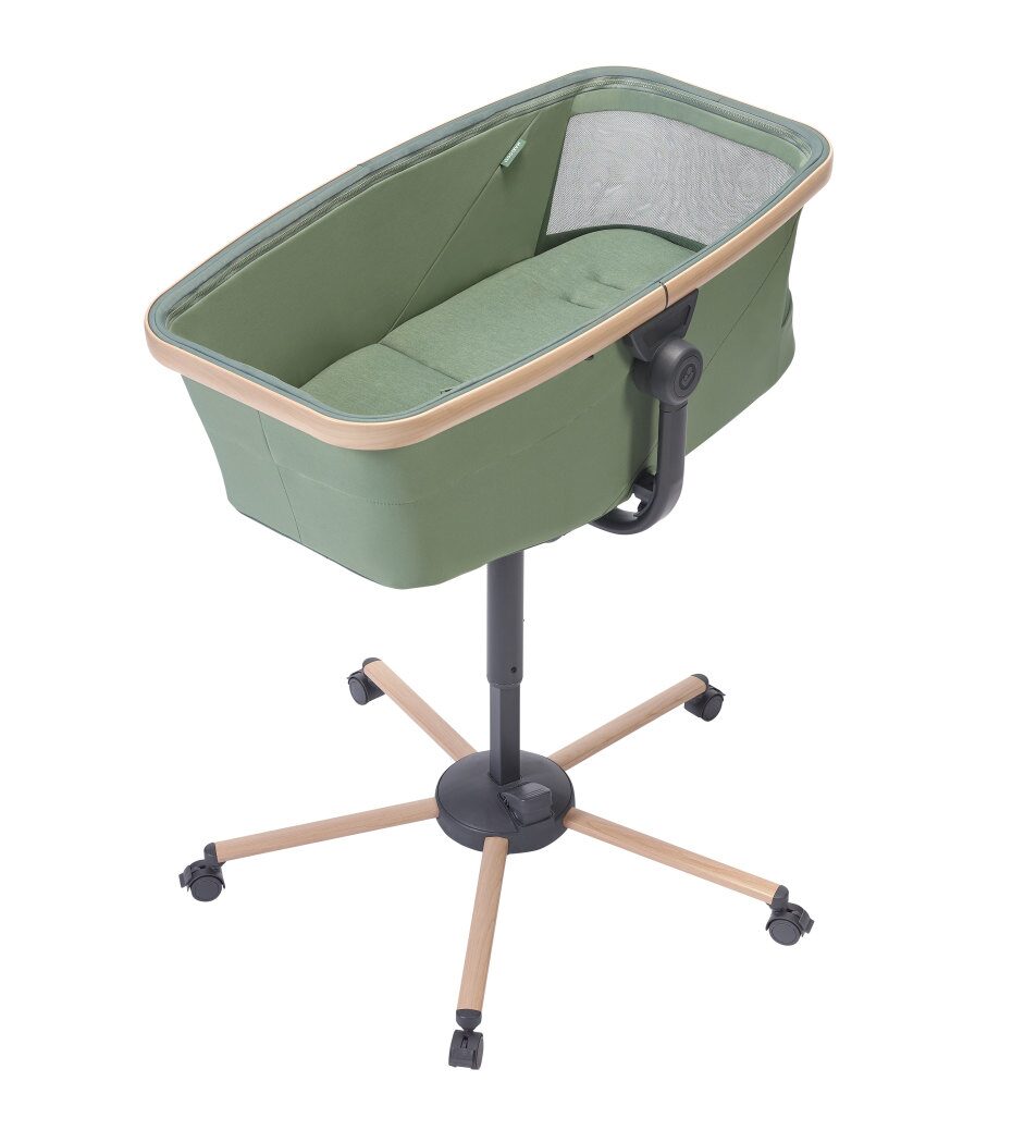 how to get bassinet off uppababy vista V3 for Vista, Cruz & Ridge all designers Color:Gather Green Stokke Sleepi User Guide