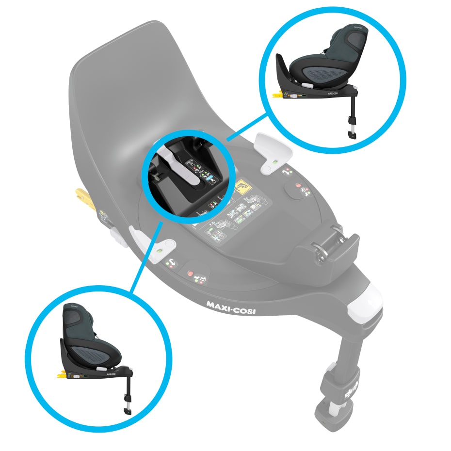 Maxi-Cosi FamilyFix 360 - ISOFIX Rotating Car Seat Base