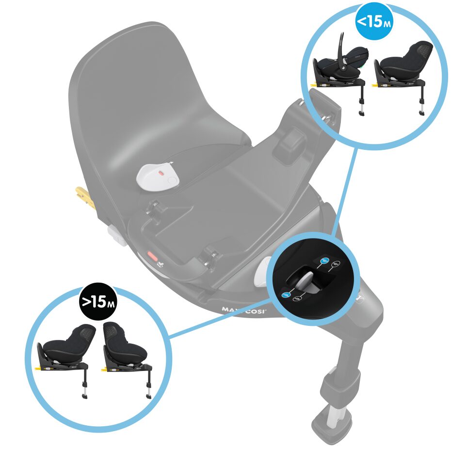 Maxi-Cosi FamilyFix 360 Pro – ISOFIX base with SlideTech® and 360