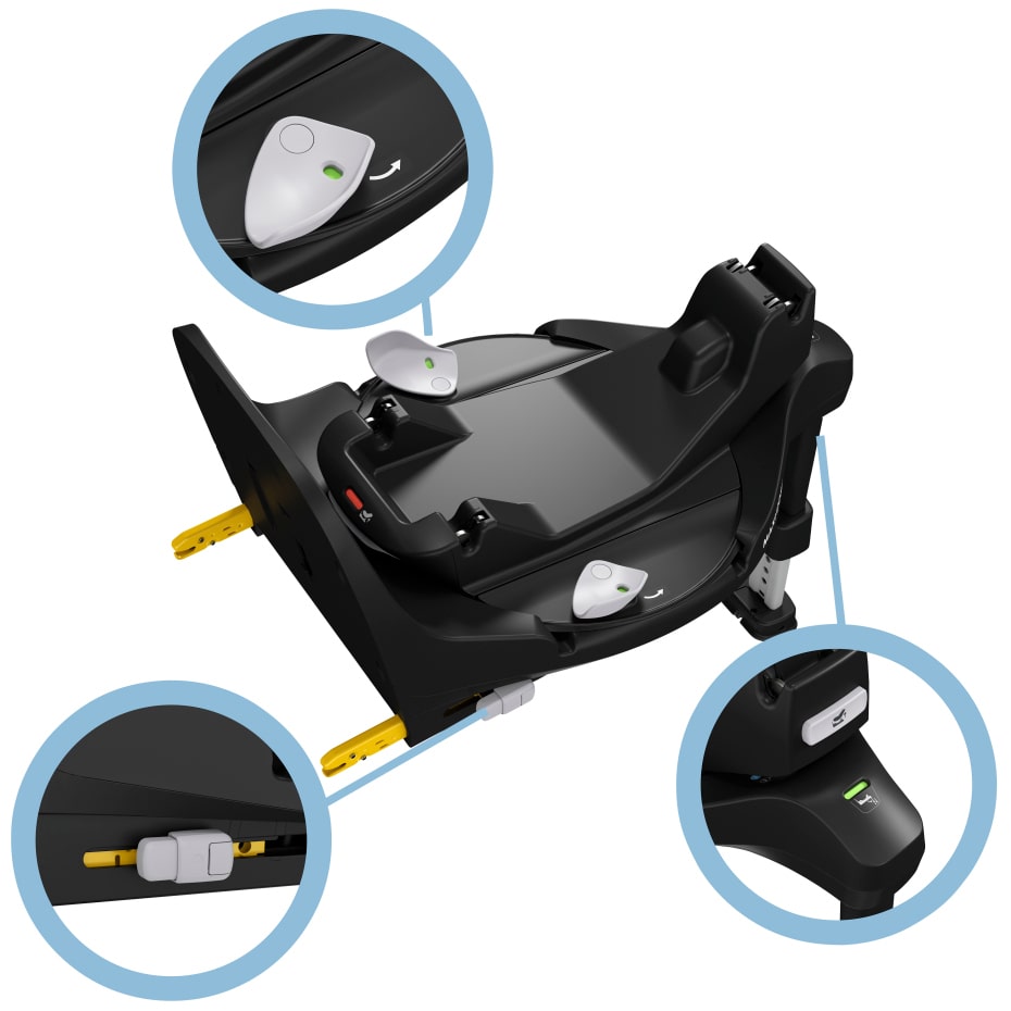 Maxi-Cosi FamilyFix 360 Pro – ISOFIX base with SlideTech® and 360