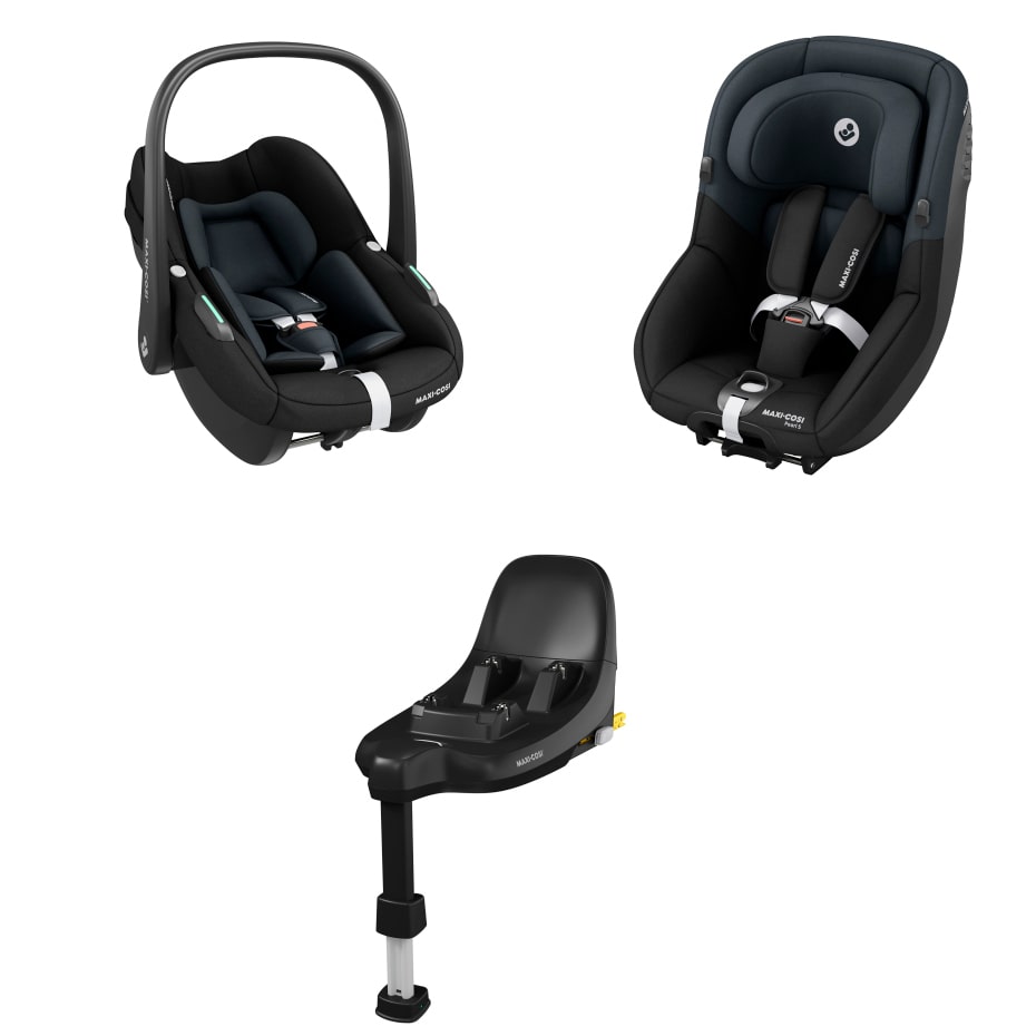 MAXI•COSI マキシコシPebble＋FamilyFix ISOFIX Maxi-Cosi S-Family Bundle - car seat bundle from birth