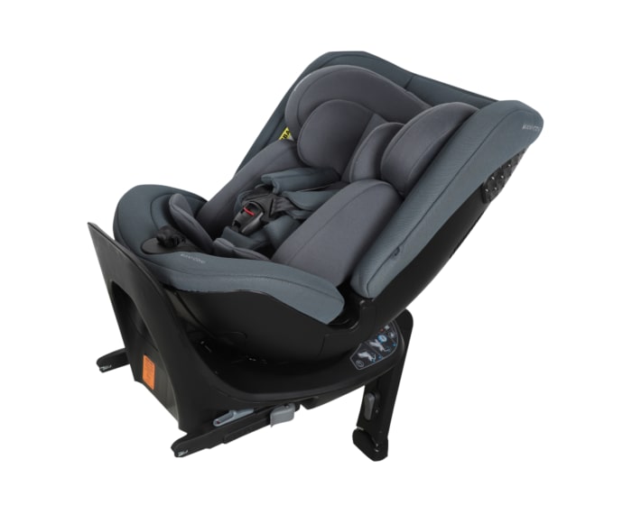 8153550110_2025_maxicosi_carseat_babytoddlerchildcarseat_spinel360plus_rearwardfacing_grey_authenticgraphite_3qrtleft