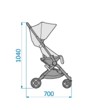 Maxi-Cosi Lara-2 Stroller Essential Graphite