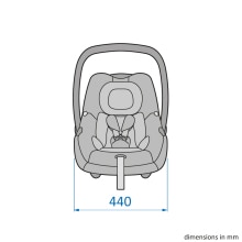 Maxi-Cosi CabrioFix i-Size Car Seat - Essential Graphite