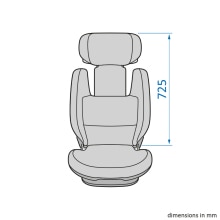 Maxi-Cosi RodiFix Pro i-Size - ISOFIX child car seat group 2/3