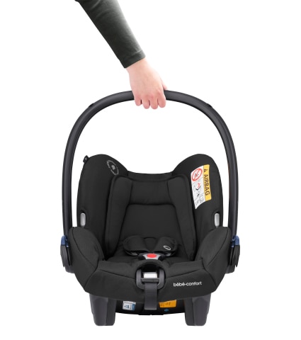 Maxi-Cosi Citi, Silla Auto Grupo 0+, Silla coche bebé portátil, bebé recién  nacido hasta 12 meses, Color essential black : : Bebé